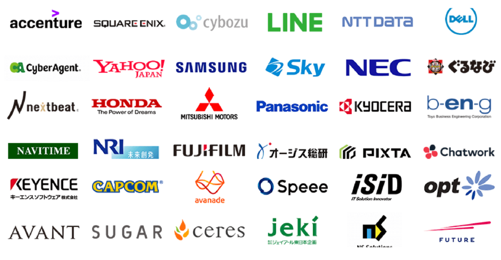 マイナビITエージェント_取引企業一覧